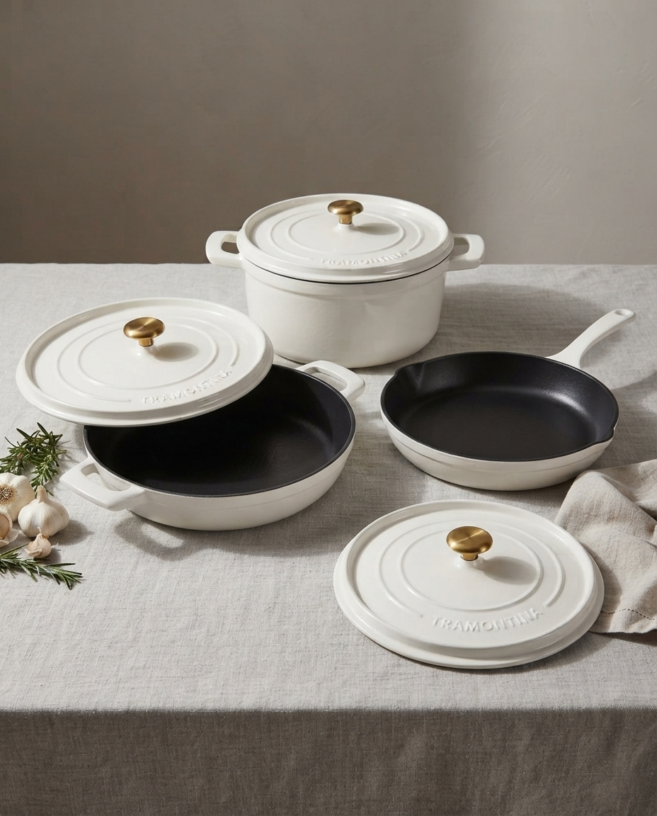 Batería de ollas de cocina